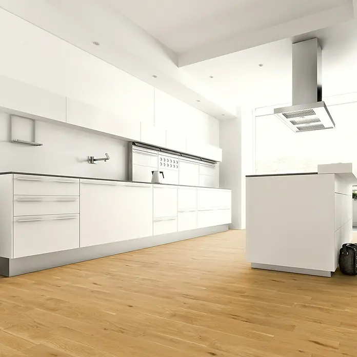 Loevi Massivholzdielen Eiche Natur geölt - 1.800 x 140 x 15 mm, Landhausdiele - Stimmungsaufnahme