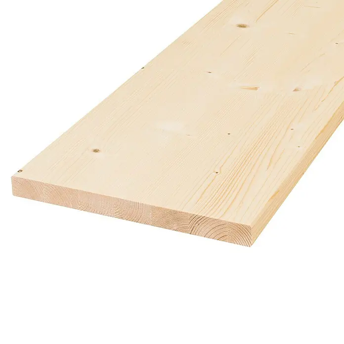 Leimholzplatte - Fichte/Tanne, 2.400 x 600 x 18 mm