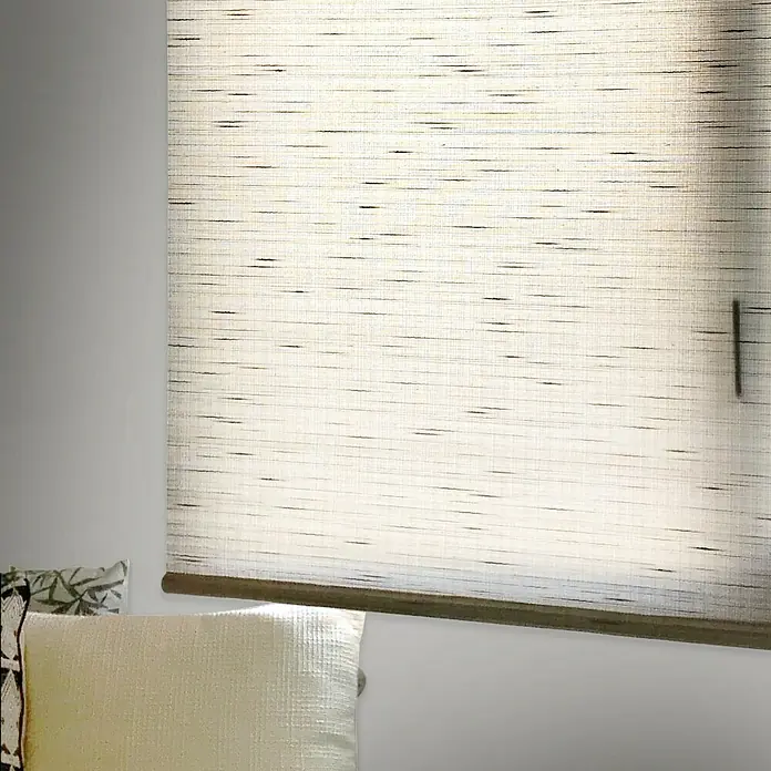 Estor enrollable Nature - An x Al: 90 x 250 cm, Beige - Producto en uso