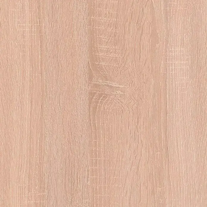 Spanplatte - Eiche Hell sägerau, L x B x S: 280 cm x 207 cm x 19 mm