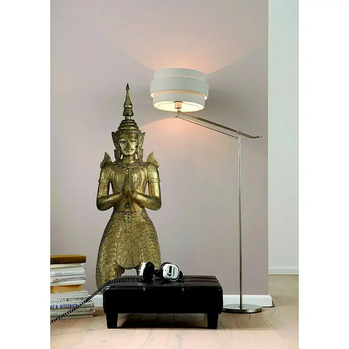 Komar Ukrasna naljepnica - Buddha, Zlatne boje, 100 x 70 cm - Živopisni prikaz