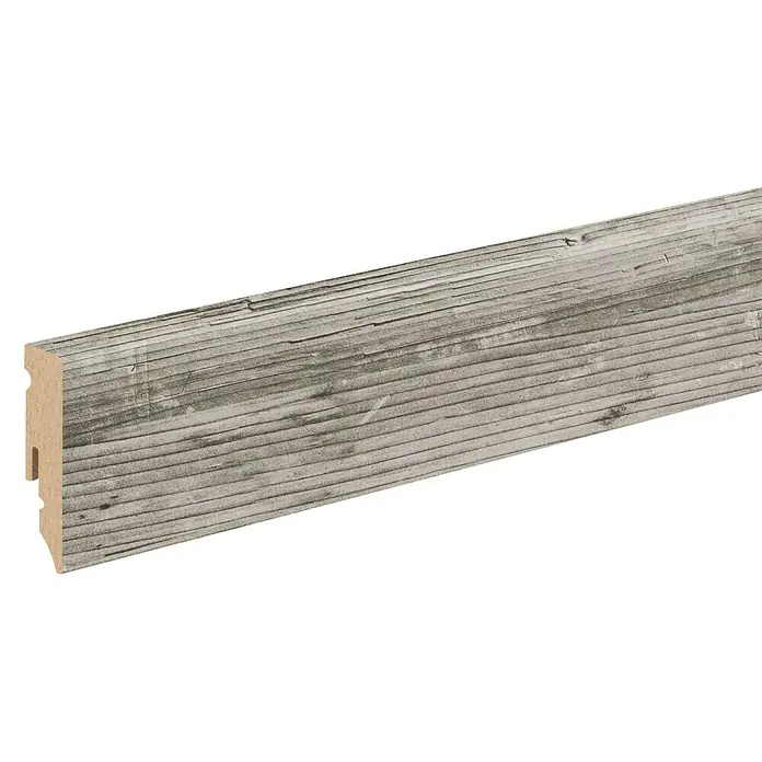 Profiles and more Sockelleiste KU51L Swiss Vintage Pine - 2,4 m x 15 mm x 50 mm, Gerade - Linke Seitenansicht