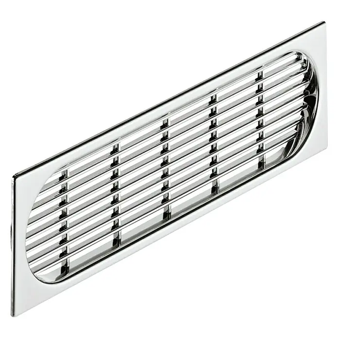 Stabilit Lüftungsgitter Kunststoff, geschlitzt - L x B: 225 x 64 mm, Kunststoff