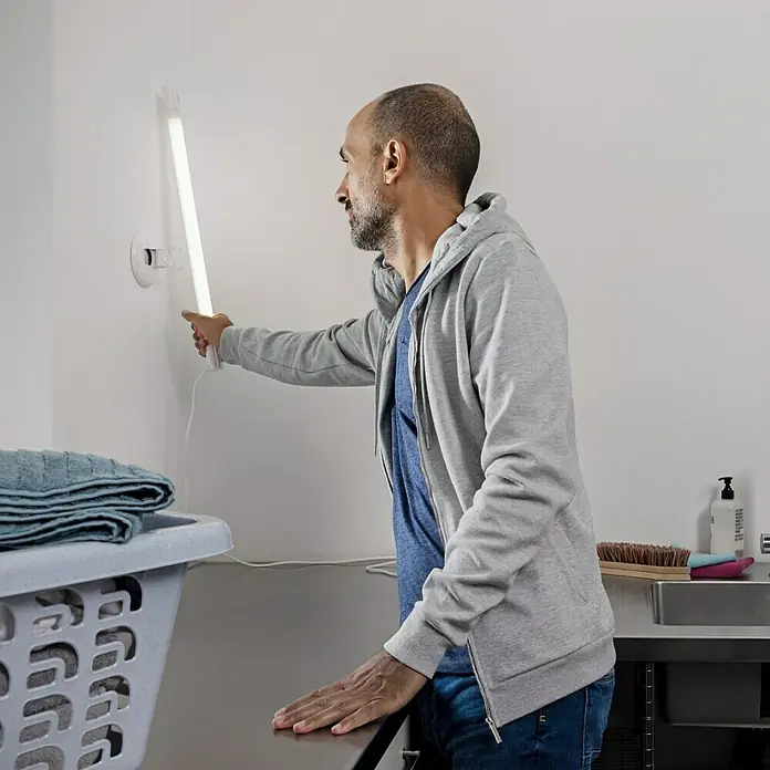 Ledvance LED-Feuchtraum-Lichtleiste Submarine - 48 W, Länge: 150 cm, Neutralweiß, IP65 - Anwendungsbeispiel