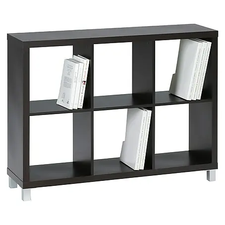 Estantería de madera Kubox 6 huecos