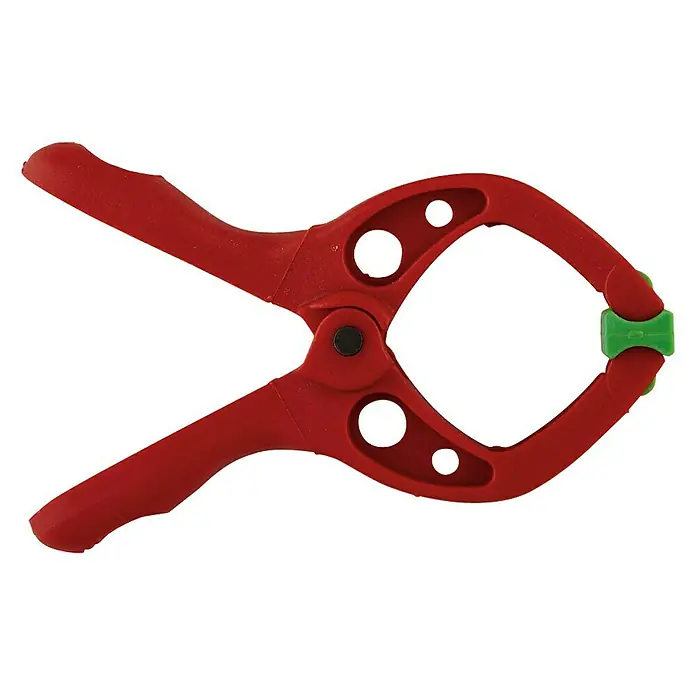 Wolfcraft Set de pinzas Microfix - Anchura de sujeción: 30 mm, 4 ud.