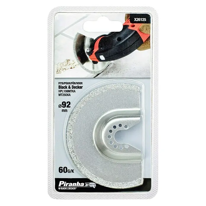 Black+Decker Piranha Vlakafkortzaagblad X26125-XJ - 1 -delig