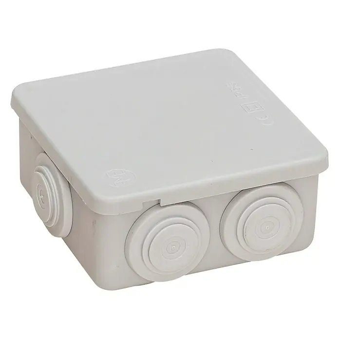 Famatel Caja de superficie - L x An x Al: 80 x 80 x 3,6 cm, En pared