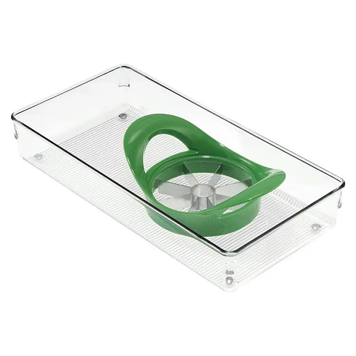 Organizador Linus - L x An x Al: 15 x 5 x 30 cm, Transparente