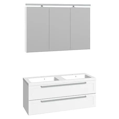 Scanbad Delta Badmöbel-Set Aura mit Lichtregler