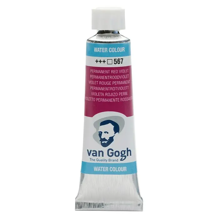 Talens Van Gogh Acuarela - Violeta rojizo permanente, 10 ml, Tubo