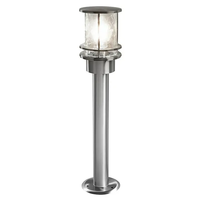Ledvance Sockelwegeleuchte Post - 60 W, Edelstahl, Höhe: 55 cm