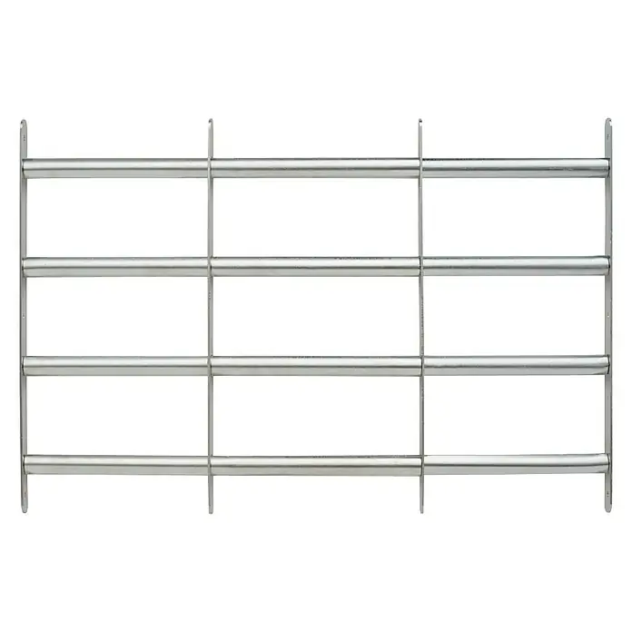 Abus Reja extensible para ventanas FGI - Longitud regulable: 70 cm - 105 cm, Altura: 60 cm