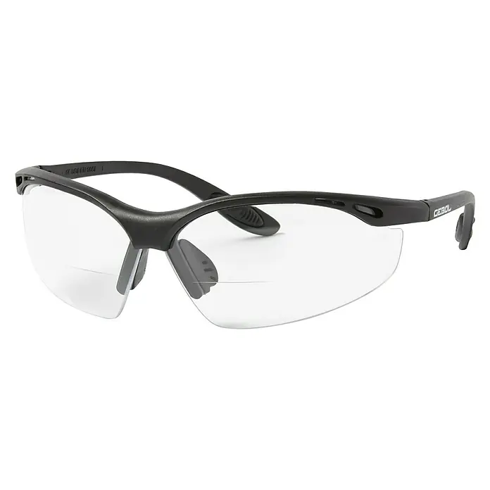 Gebol Gafas de seguridad Reader - Transparente, Ayuda para lectura de 2,5 dioptrías
