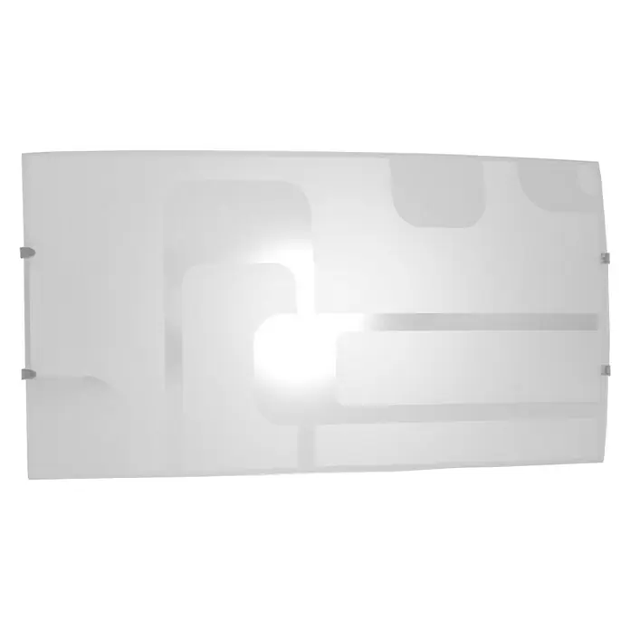 Aplique de pared LED Picasso - 20 W, L x An x Al: 30 x 30 x 12 cm, Blanco, Blanco neutro
