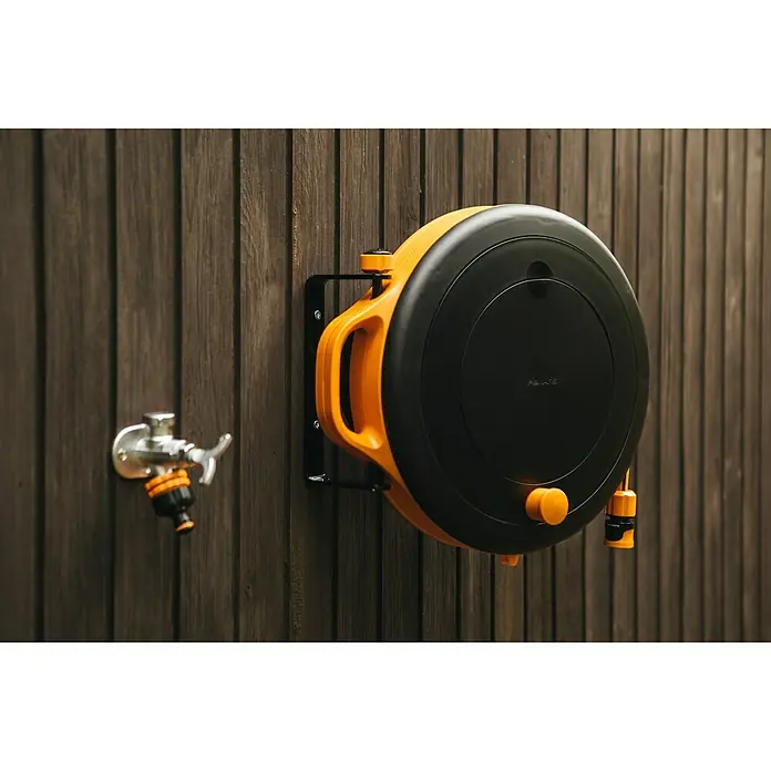 Fiskars Slanghaspel Waterwheel - Kunststof, 15 m, 9 mm