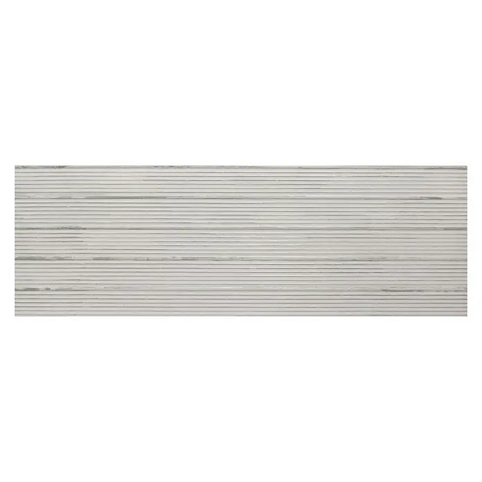 Revestimiento cerámico Chester Decor - 24 x 69 cm, Blanco, Rectificado, Efecto cemento