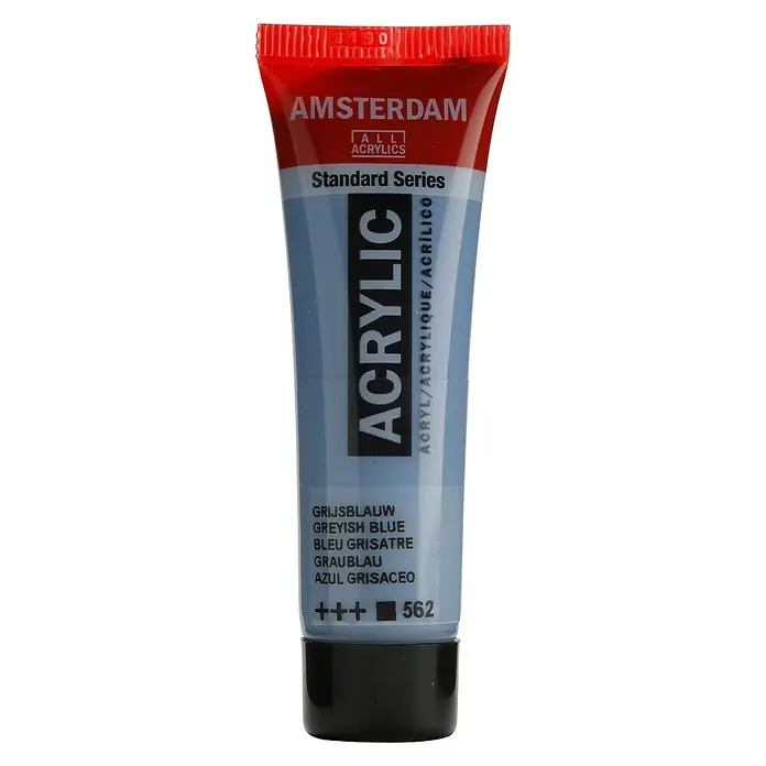 Talens Amsterdam Pintura acrílica Standard - Azul grisáceo, 20 ml, Tubo