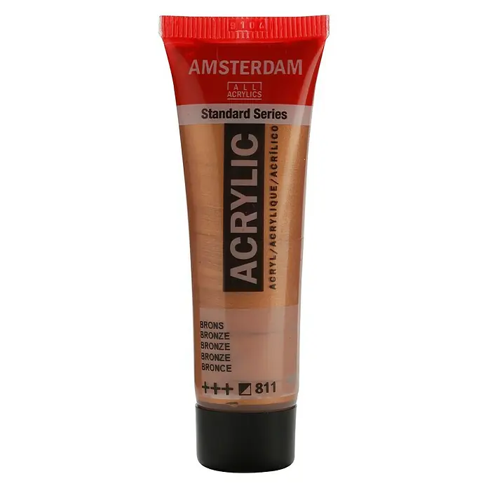 Talens Amsterdam Pintura acrílica Standard - Bronce, 20 ml, Tubo