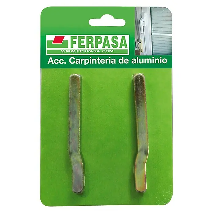 Pasador cuadrado descentrado - L x An x Al: 69 x 8 x 8 mm