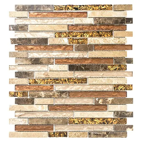 Mosaikfliese Verbund Crystal Mix