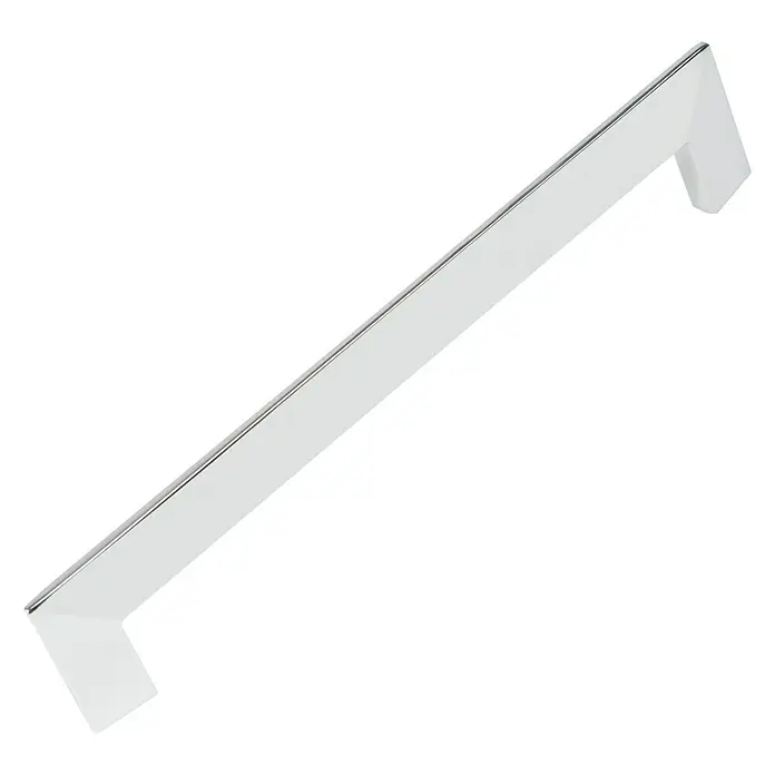 Nesu Tirador para muebles 888001 - L x An x Al: 19,3 x 1,7 x 2,2 cm, Cromado, Cromo