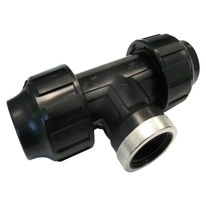 Te PE rosca hembra - 40 mm, 1¼'', Hembra