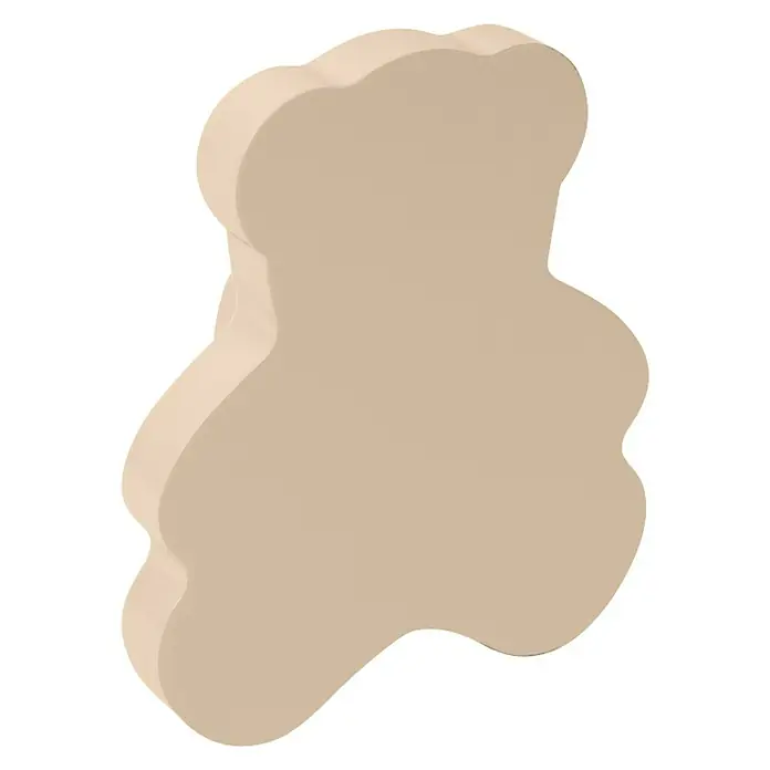 Nesu Tirador para muebles Osito - L x An x Al: 6,3 x 5,4 x 2,5 cm, Madera