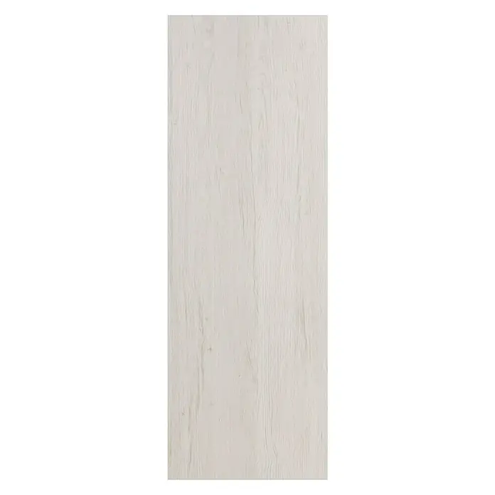 Solid Elements Puerta corredera de madera vinílica Quebec - 62,5 x 203 cm, Blanco/gris, Alveolar