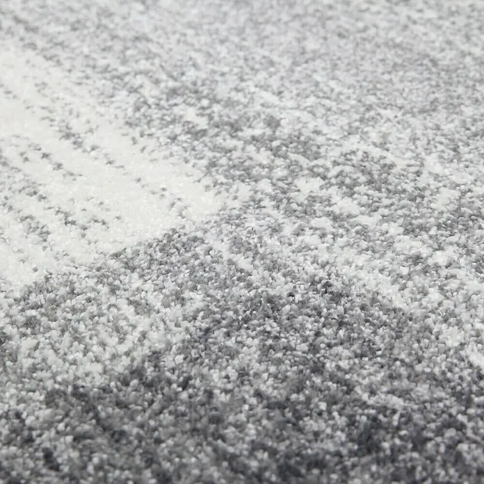 Kurzflorteppich 500 - Silber, 150 x 80 cm, 100 % Polypropylen (Flor) - Detailaufnahme