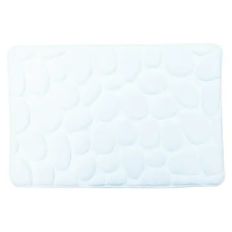 MSV  Alfombra para baño Piedras