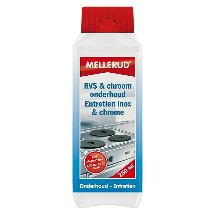 Mellerud Onderhoudsmiddel Roestvrij staal en chroom - 250 ml