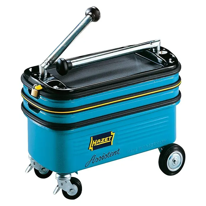 Hazet Werkstattwagen Assistent 166N - Ohne Werkzeug, L x B x H: 350 x 680 x 465 mm - Detailaufnahme