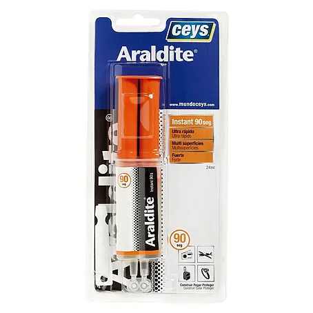 Ceys  Adhesivo de resina epoxi de 2 componentes Araldite Instant