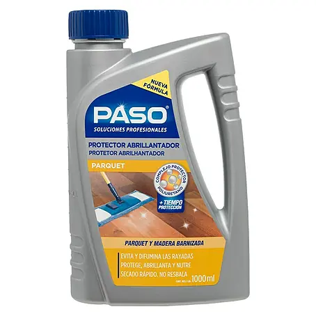 Paso  Limpiador abrillantador Parquet