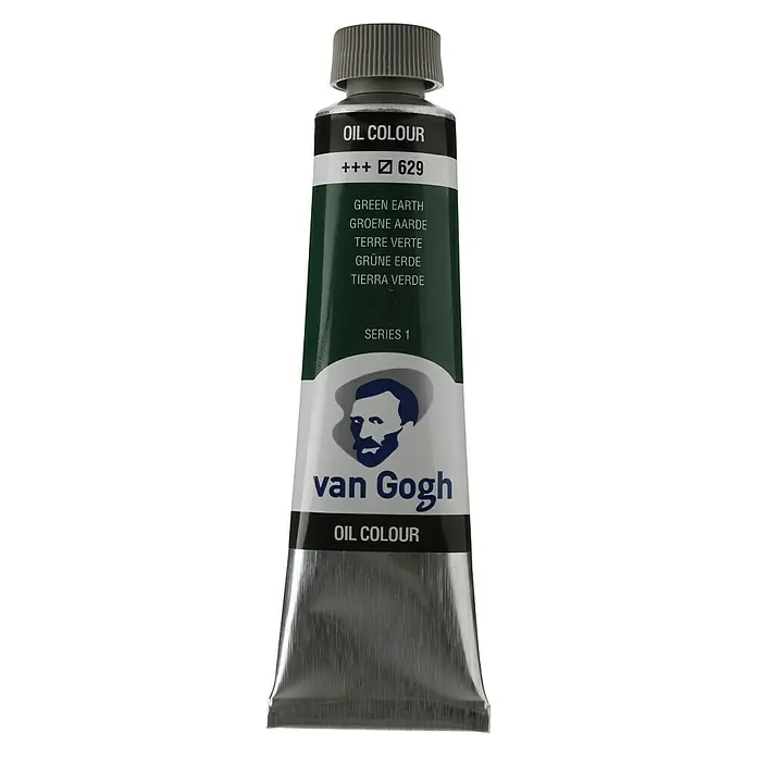Talens Van Gogh Pintura al óleo tierra verde - 40 ml, Tubo
