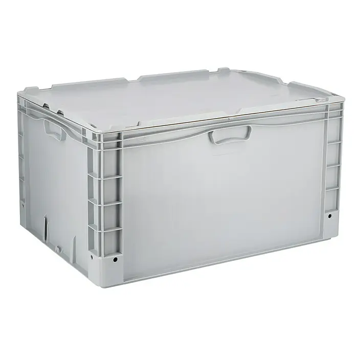 Surplus Systems Eurobox - L x B x H: 80 x 60 x 42 cm, Kunststoff, Grau