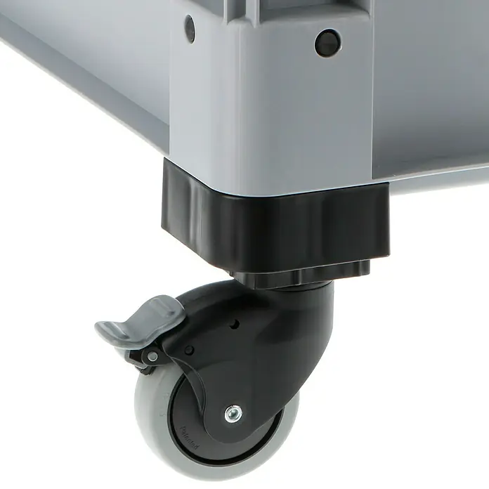 Surplus Systems Rollen-Set - Passend für: Surplus Systems Euronormboxen, Stecken, Mit Feststellbremse