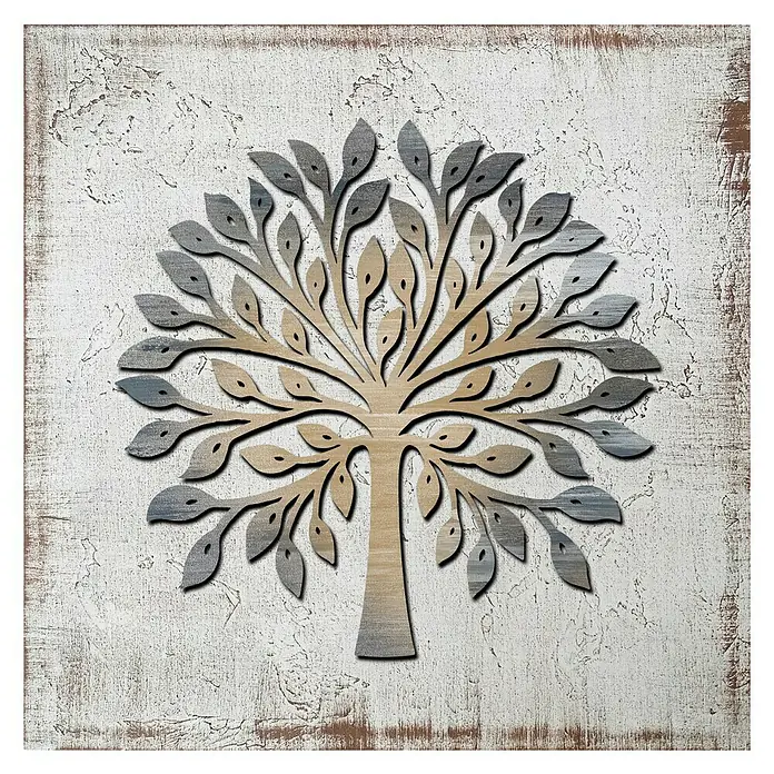 Cuadro Láser Árbol 7 - Tree, An x Al: 40 x 40 cm