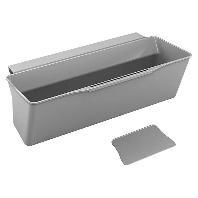 Metaltex Auffangschale Clean-Tex - 35 x 16 x 13 cm, Grau - Detailaufnahme