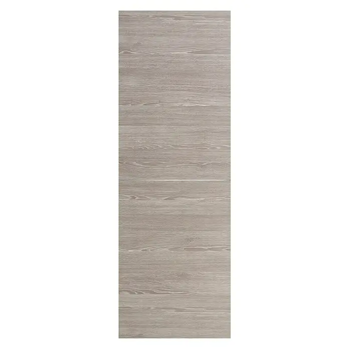Puerta corredera de madera Roble Finlandés 100AL - 82,5 x 203 cm, Roble oscuro, Macizo
