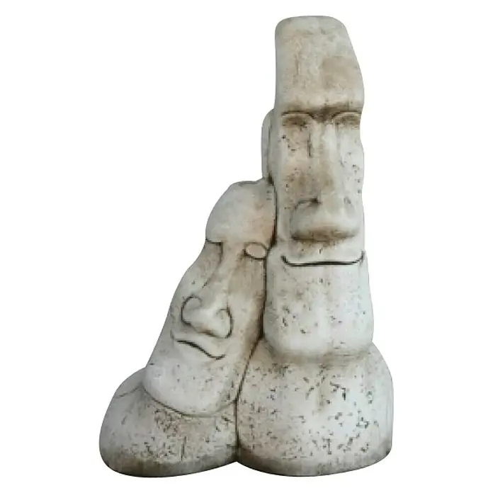 Figura decorativa Pascua - Piedra artificial, 56 cm