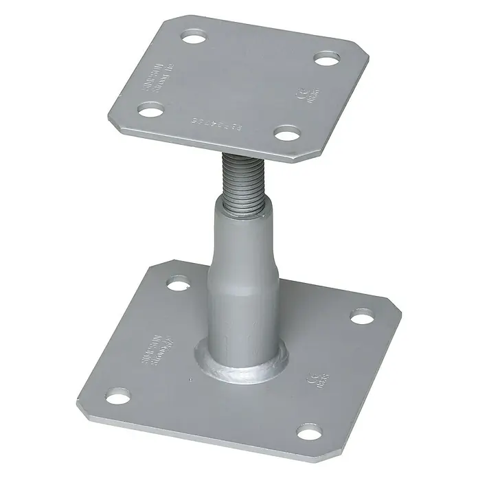 Simpson Strong-Tie Stützenfuß APB 100/150Z - Höhenverstellung: 100 mm - 150 mm, Inhalt: 1 Stk.