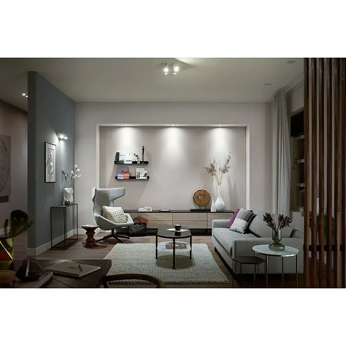 Philips Hue Set LED žarulja White & Color Ambiance - GU10, 4,3 W, RGBW, Može se prigušiti, 2 kom - Proizvod u upotrebi