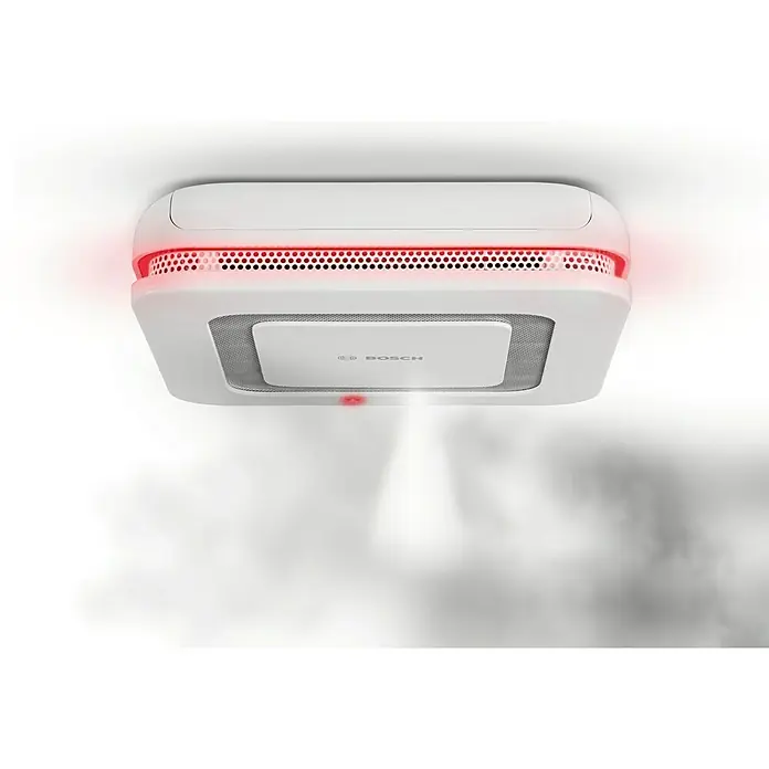 Bosch Smart Home Rauchwarnmelder Twinguard - Batterielaufzeit: 2 Jahre, 41 x 138 x 138 mm - Ansicht von oben
