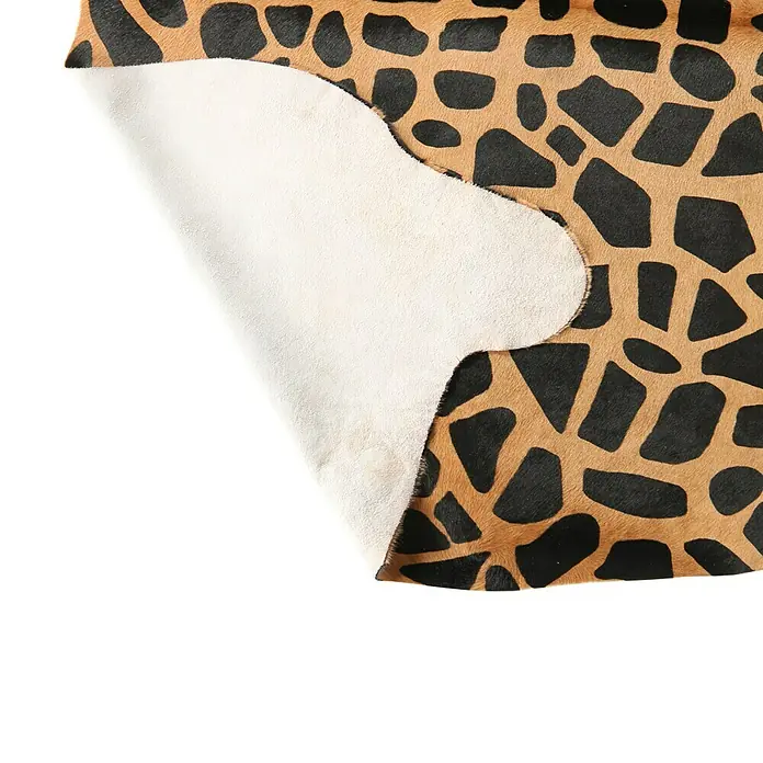 Esbeco Deko-Kuhfell - Giraffe, 100 % Echtfell, Fläche ca.: 3 m² - 4 m² - Detailaufnahme