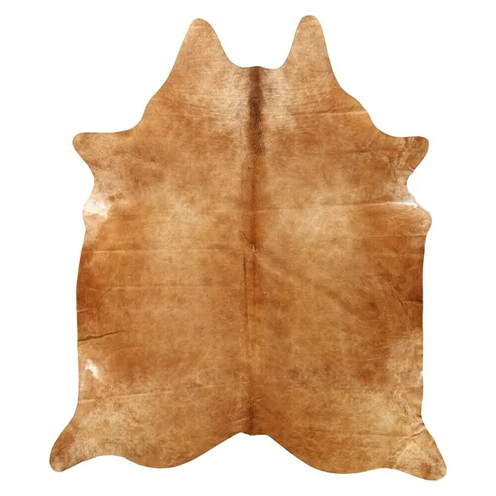 Esbeco Deko-Kuhfell - Exotisch Mittel, 100 % Echtfell, Fläche ca.: 3 m² - 4 m² - Ansicht von oben