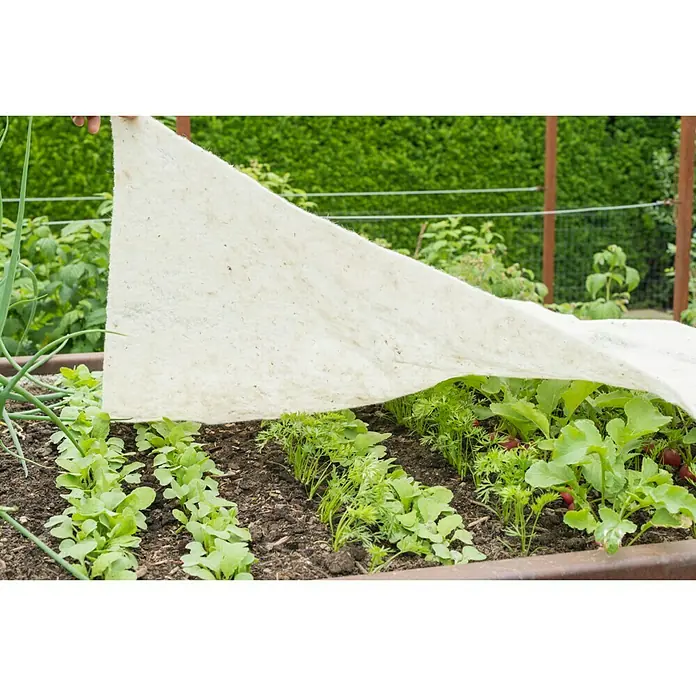 Windhager Kälteschutz Schafwoll-Matte - 2 x 1 m