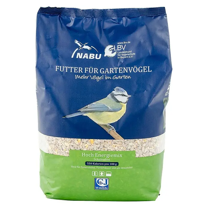 CJ Wildlife Wildvogelfutter - 2 kg, Schalenfrei