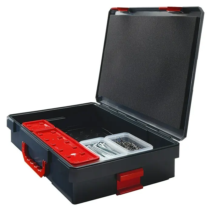 Wisent b-boXx Maschinenkoffer - L x B x H: 37,2 x 48,2 x 12,3 cm, S, ABS